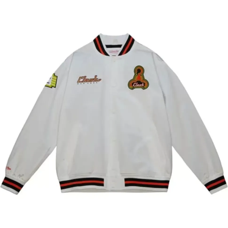 City Collection Lightweight Satin Jacket San Jose Clash