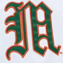 City Collection Lightweight Satin Jacket University Of Miami