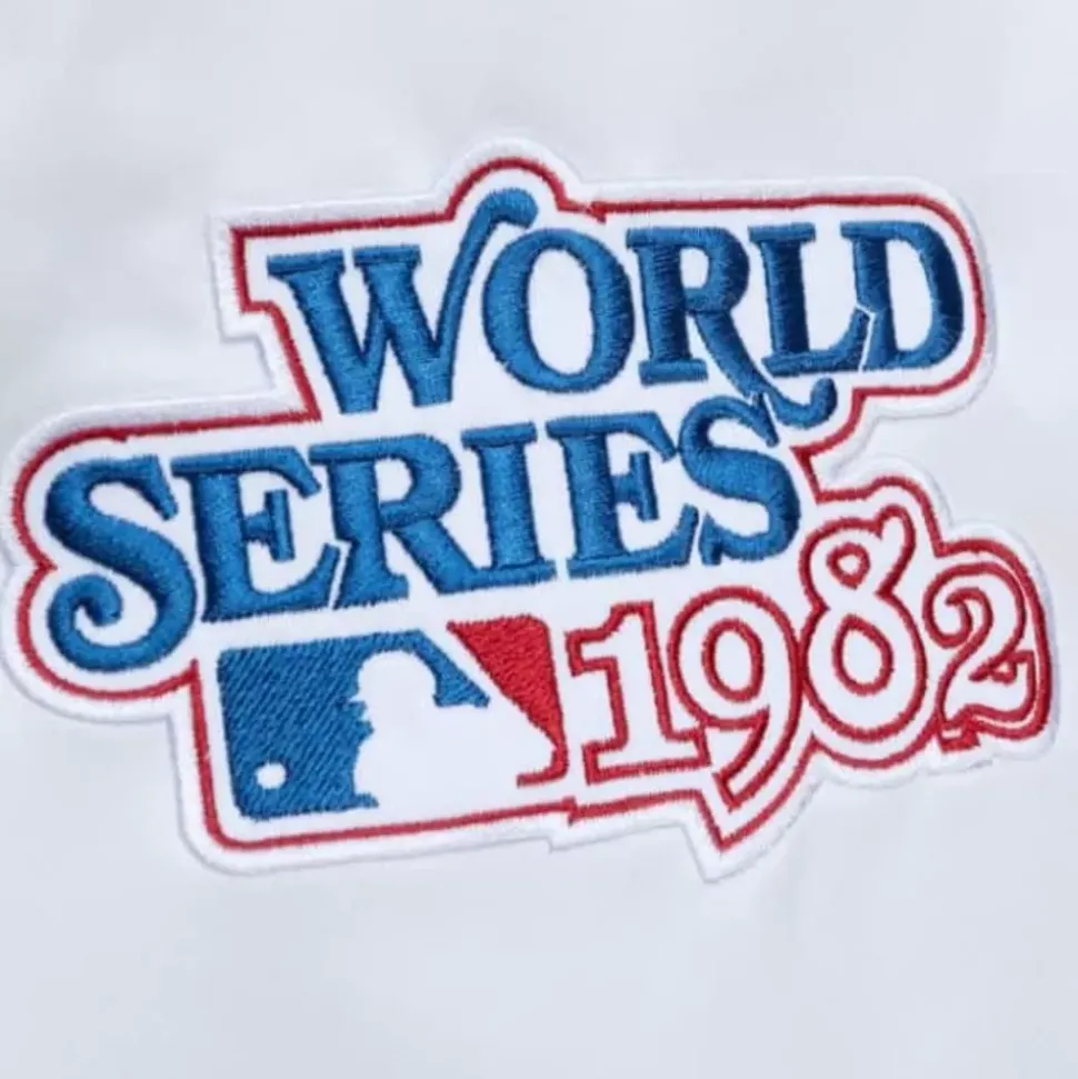 City Collection Lightweight Satin Jacket St. Louis Cardinals