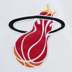 City Collection Lightweight Satin Jacket Miami Heat