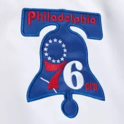 City Collection Lightweight Satin Jacket Philadelphia 76Ers