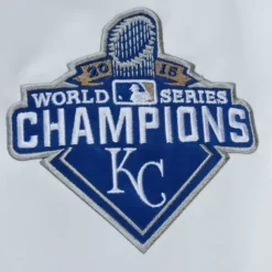 City Collection Lightweight Satin Jacket Kansas City Royals