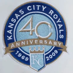 City Collection Lightweight Satin Jacket Kansas City Royals