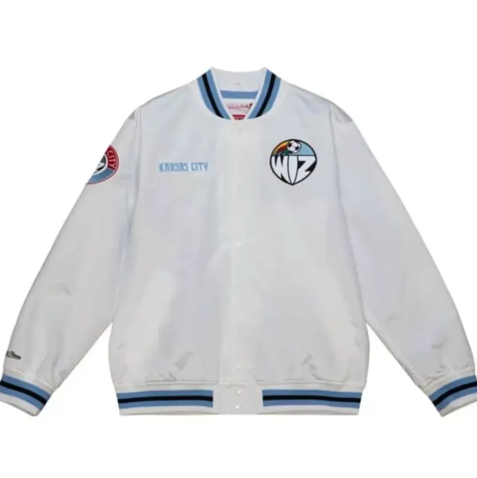 City Collection Lightweight Satin Jacket Kansas City Wiz