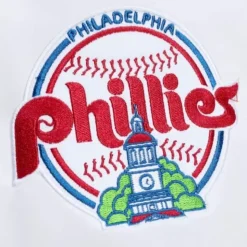 City Collection Lightweight Satin Jacket Philadelphia Phillies