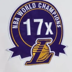 City Collection Lightweight Satin Jacket Los Angeles Lakers