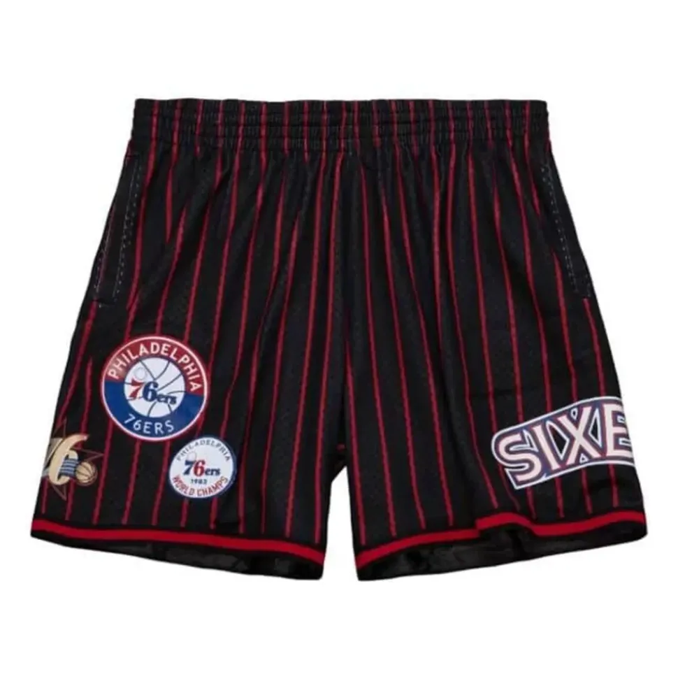 City Collection Mesh Shorts Philadelphia 76Ers