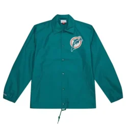 Coaches Winbreaker Jacket Miami Dolphins
