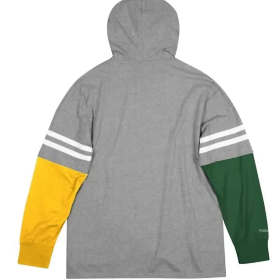 Color Blocked Hoodie Green Bay Packers