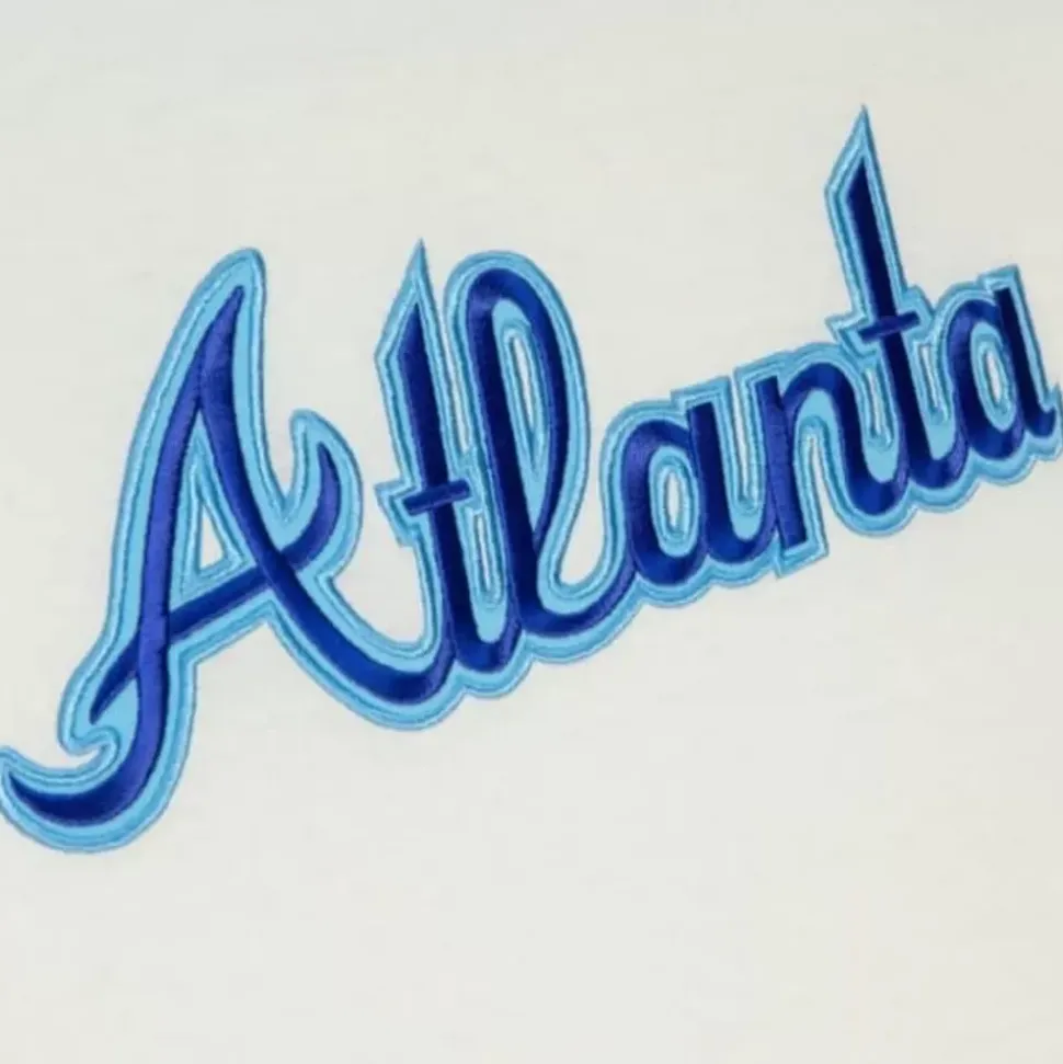 Color Blocked S/S Tee Atlanta Braves