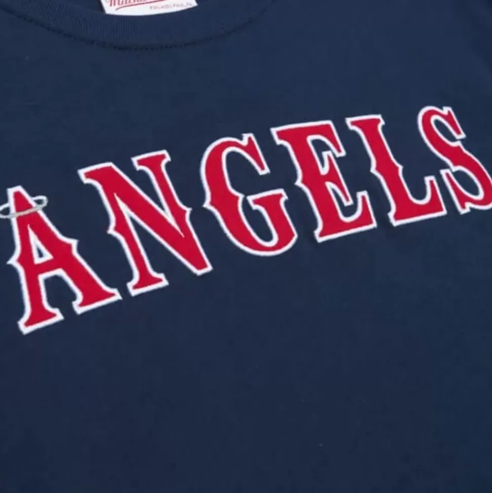 Color Blocked Ss Tee California Angels