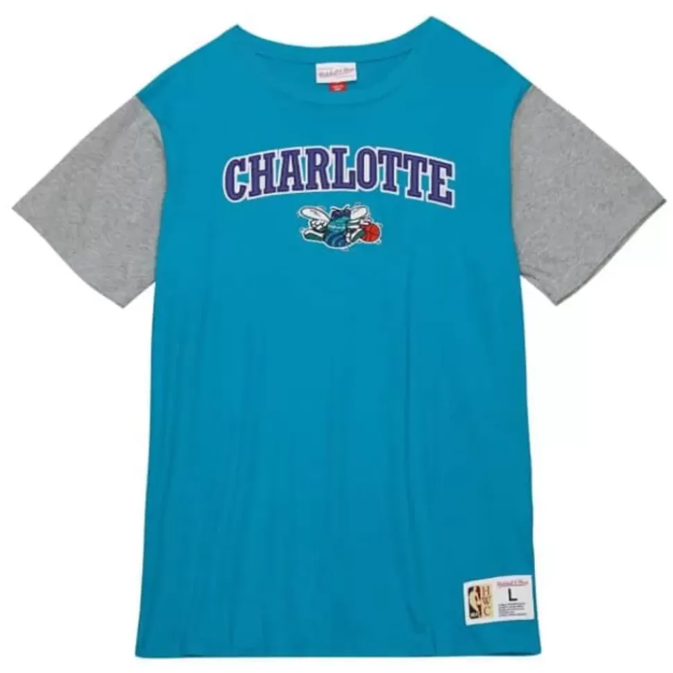 Color Blocked Ss Tee Charlotte Hornets