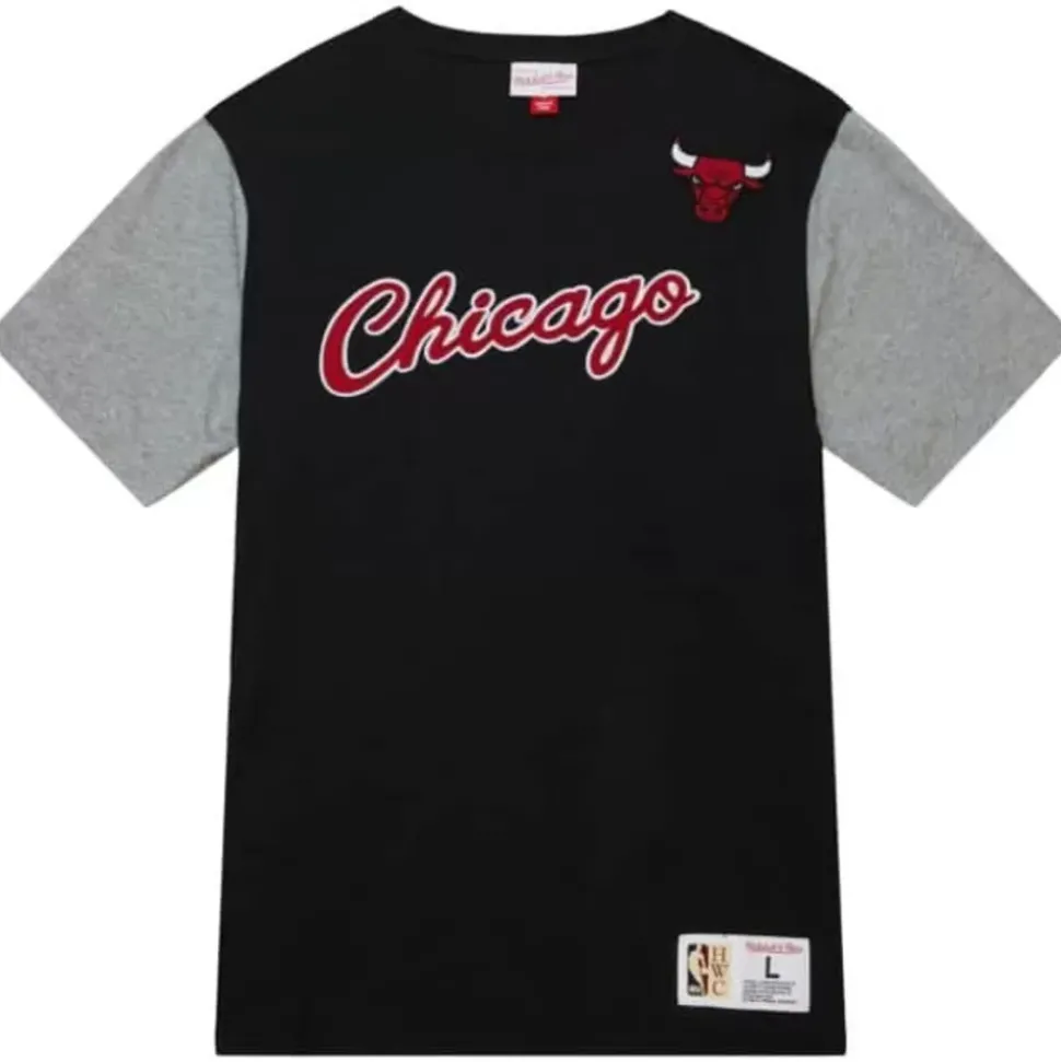 Color Blocked Ss Tee Chicago Bulls