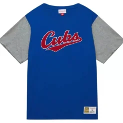 Color Blocked Ss Tee Chicago Cubs