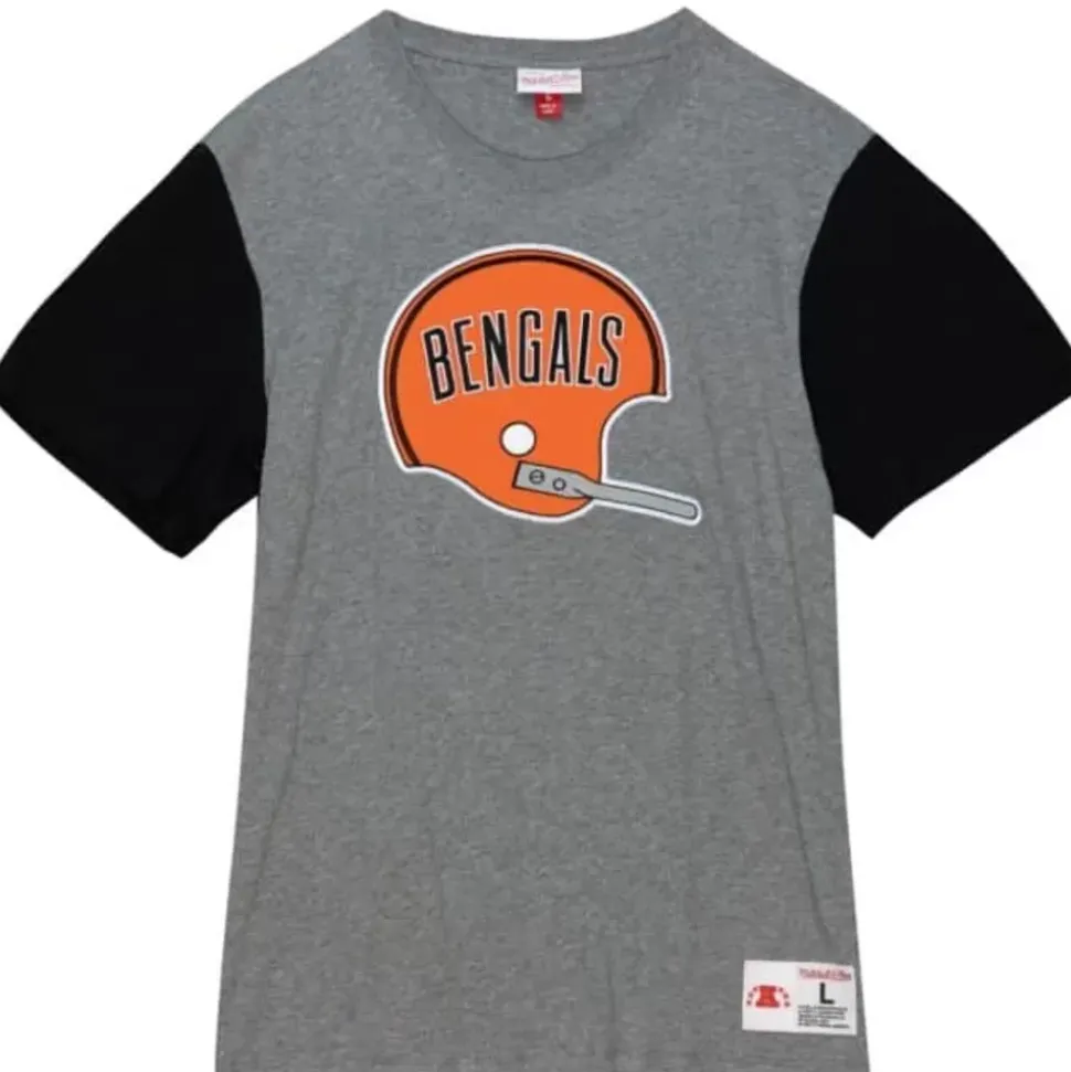 Color Blocked S/S Tee Cincinnati Bengals