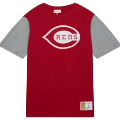 Color Blocked Ss Tee Cincinnati Reds