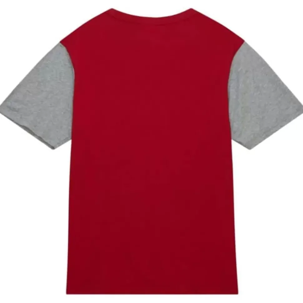 Color Blocked Ss Tee Cincinnati Reds
