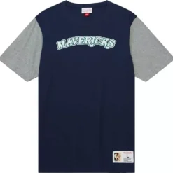 Color Blocked Ss Tee Dallas Mavericks