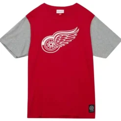 Color Blocked Ss Tee Detroit Red Wings