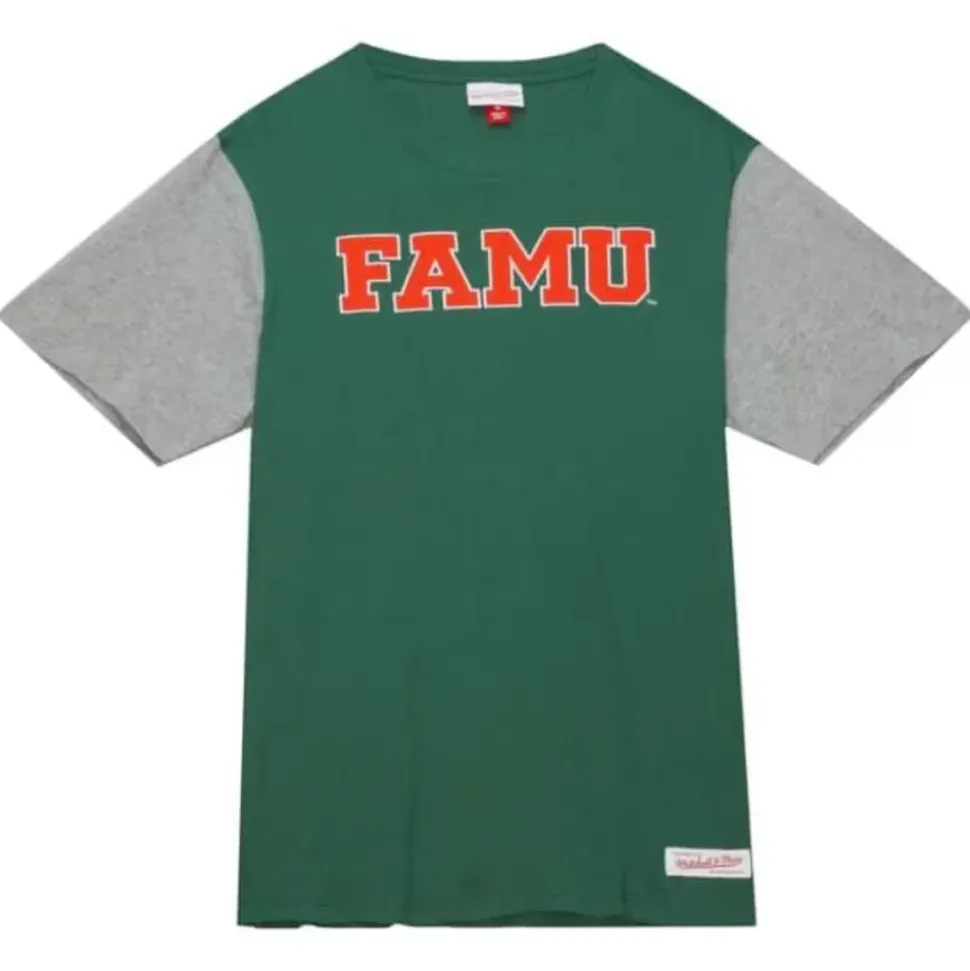 Color Blocked Ss Tee Florida A&M University