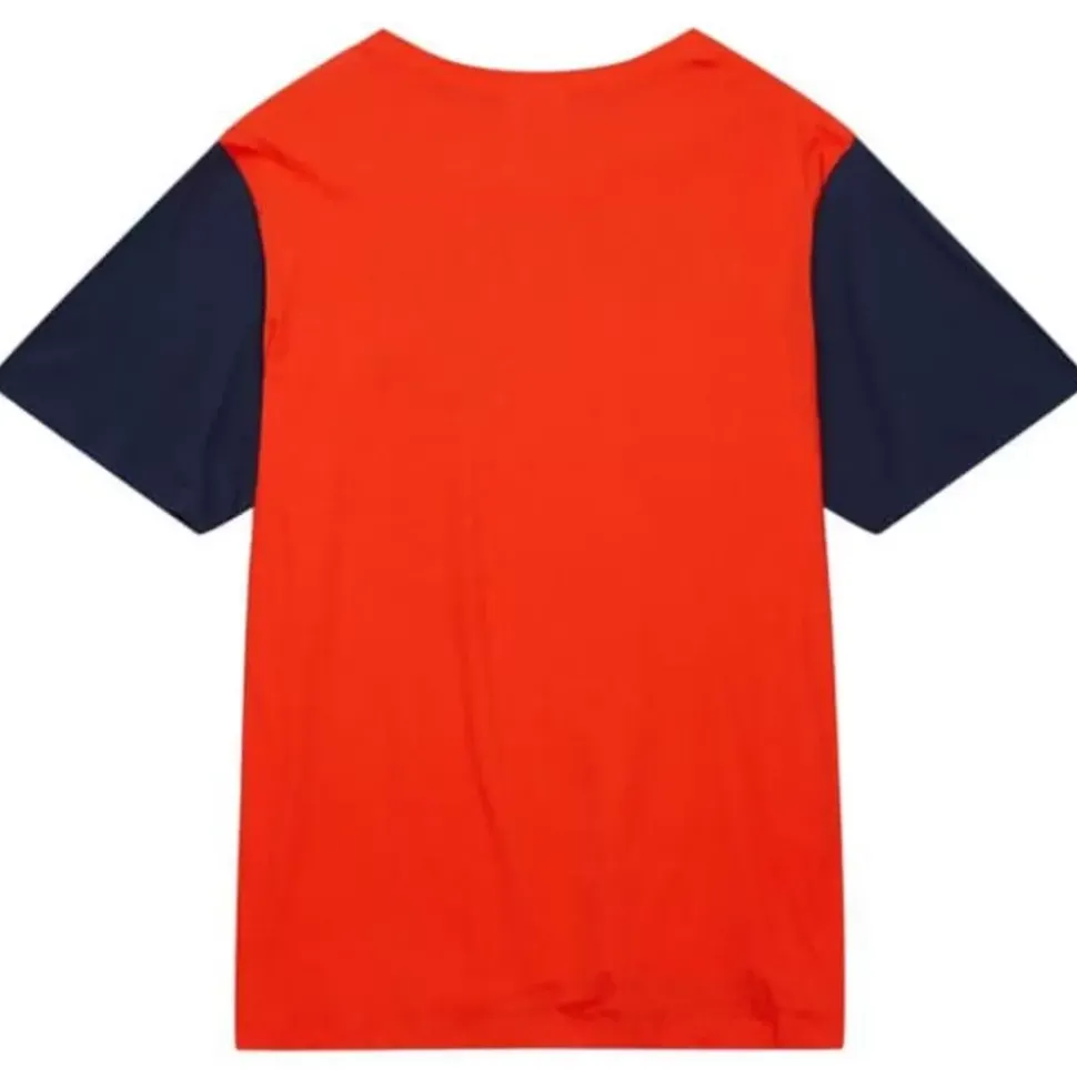 Color Blocked Ss Tee Houston Astros