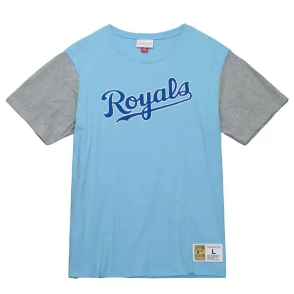 Color Blocked Ss Tee Kansas City Royals
