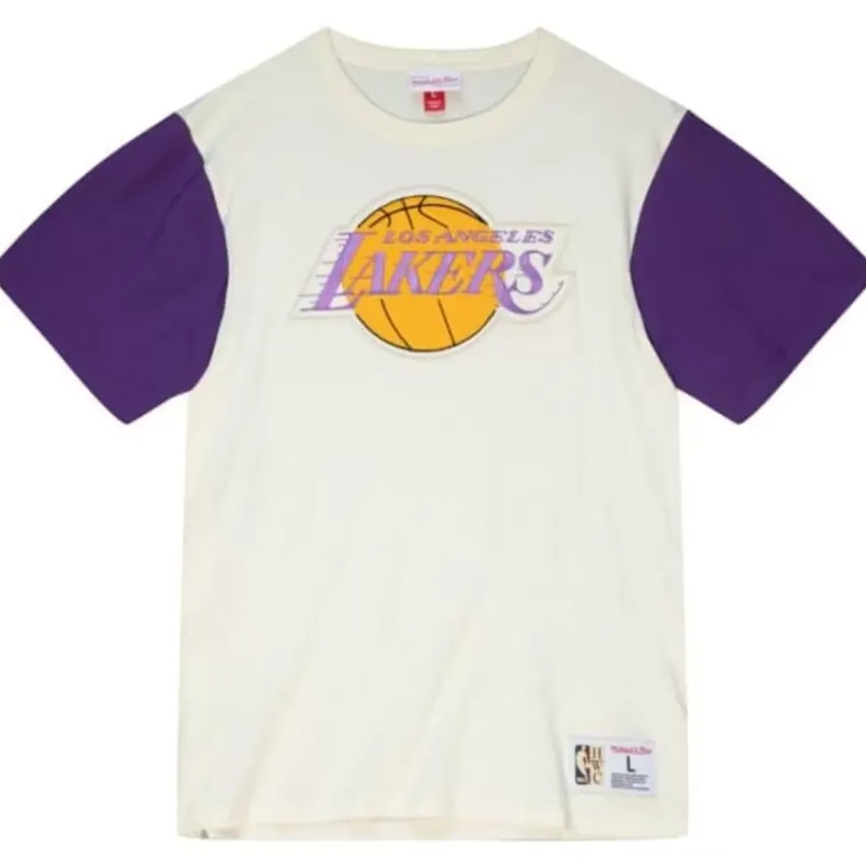 Color Blocked S/S Tee Los Angeles Lakers