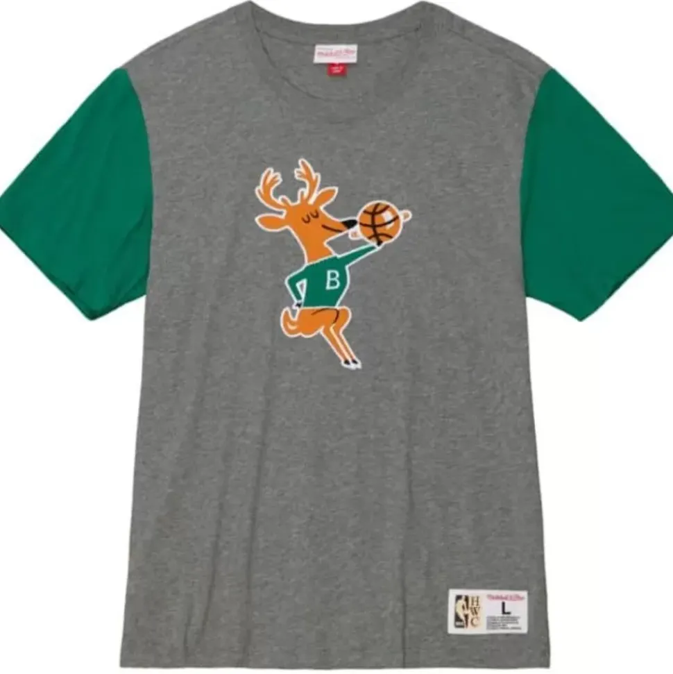 Color Blocked S/S Tee Milwaukee Bucks
