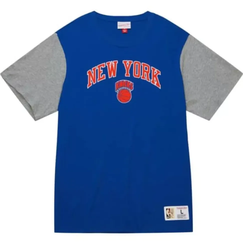 Color Blocked Ss Tee New York Knicks