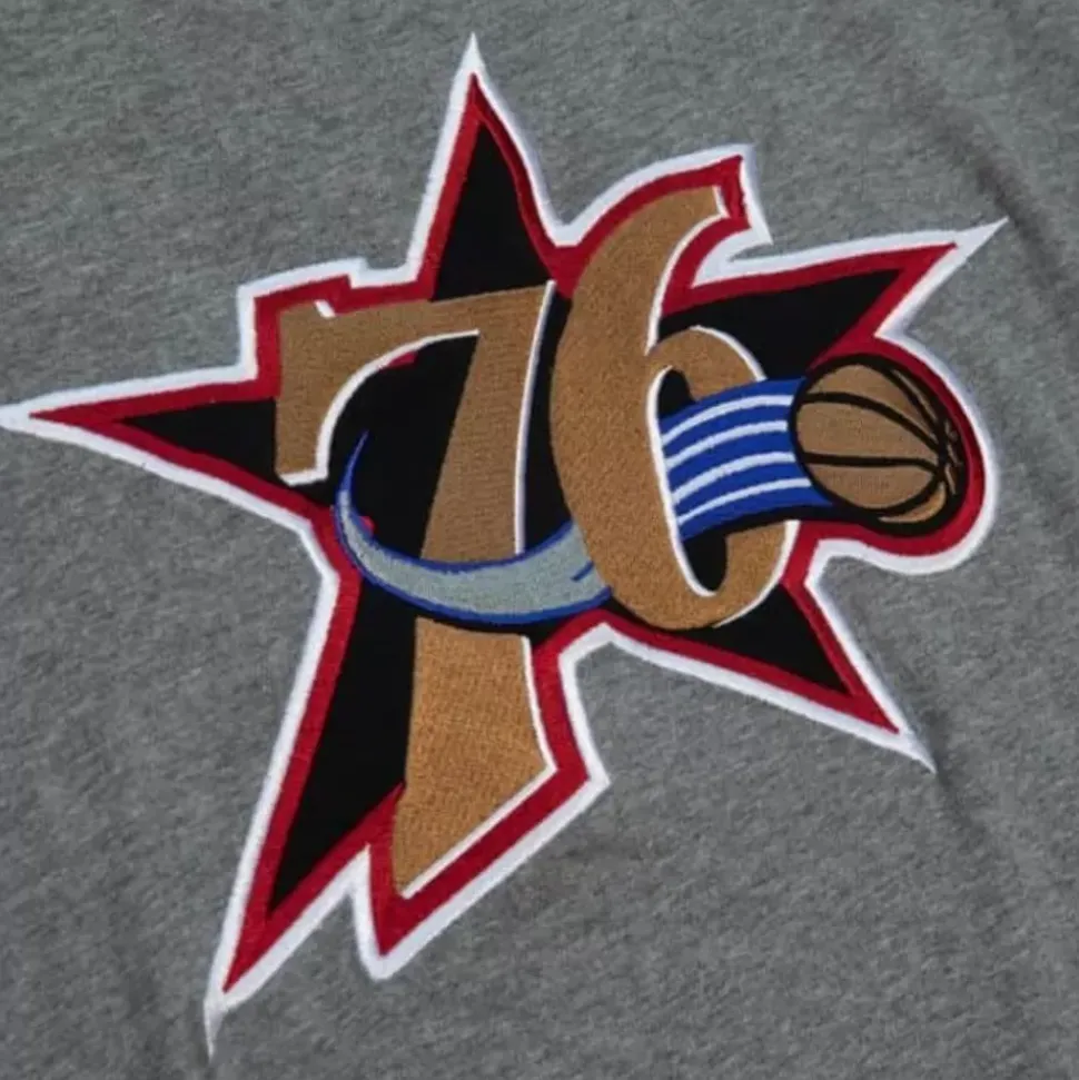 Color Blocked S/S Tee Philadelphia 76Ers