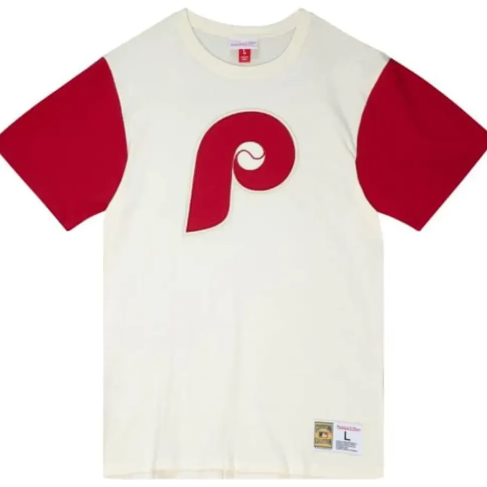 Color Blocked S/S Tee Philadelphia Phillies