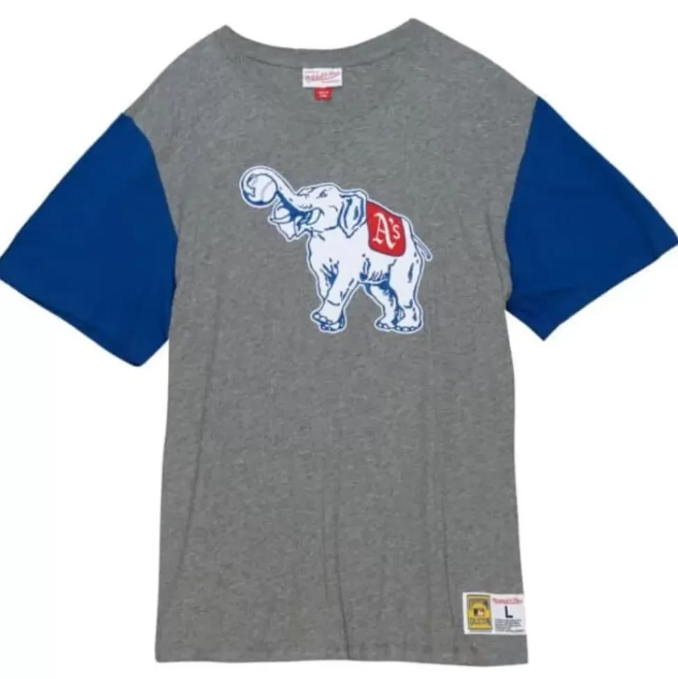 Color Blocked S/S Tee Philadelphia Athletics