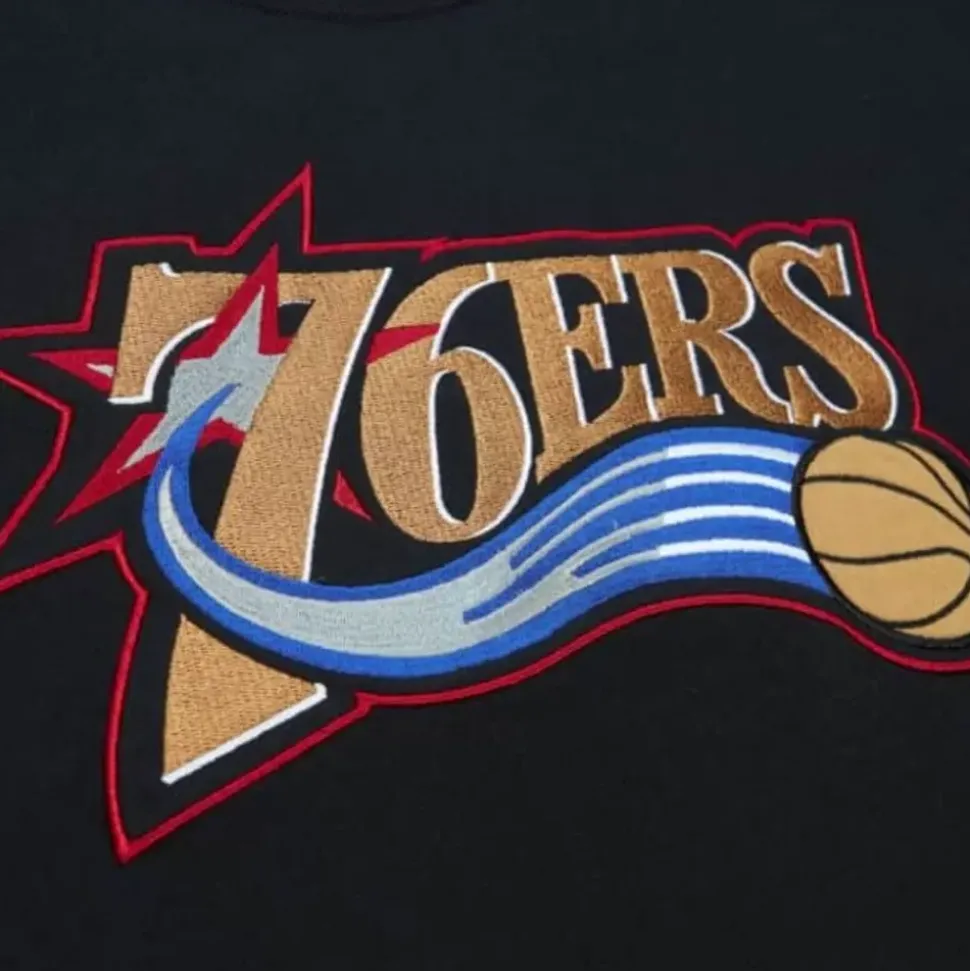 Color Blocked Ss Tee Philadelphia 76Ers