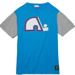 Color Blocked Ss Tee Quebec Nordiques