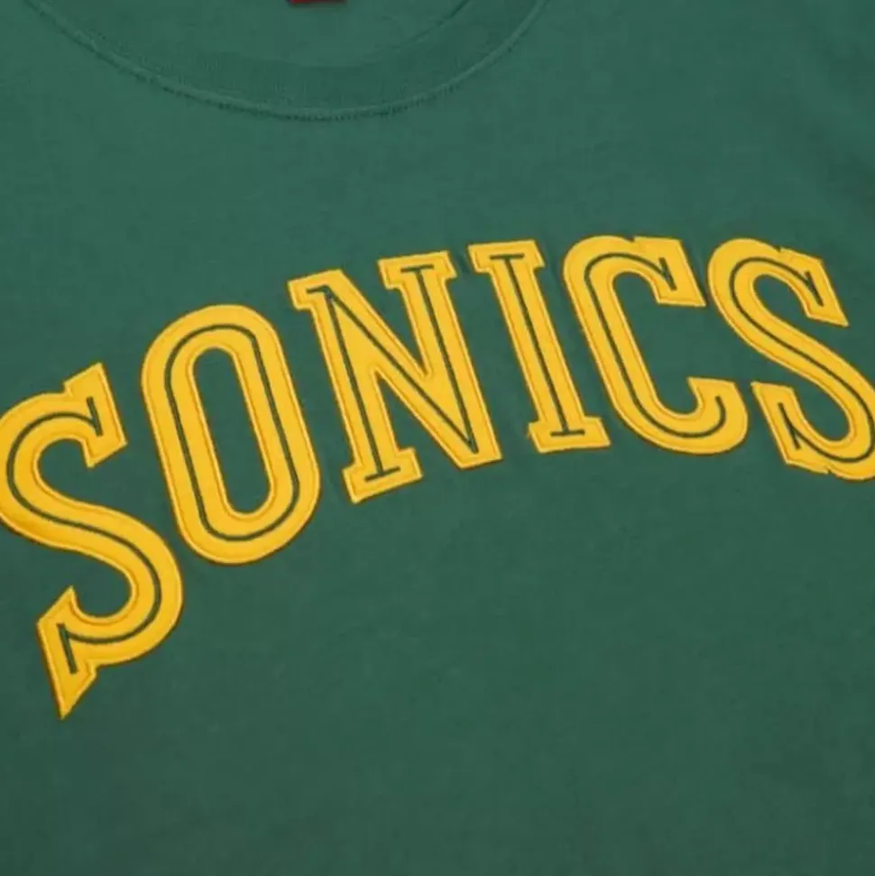 Color Blocked Ss Tee Seattle Supersonics