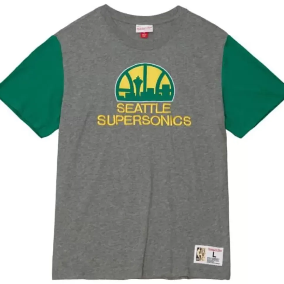 Color Blocked S/S Tee Seattle Supersonics