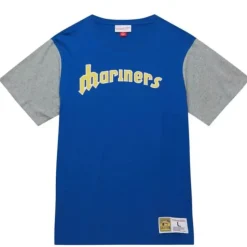 Color Blocked Ss Tee Seattle Mariners