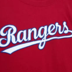 Color Blocked Ss Tee Texas Rangers