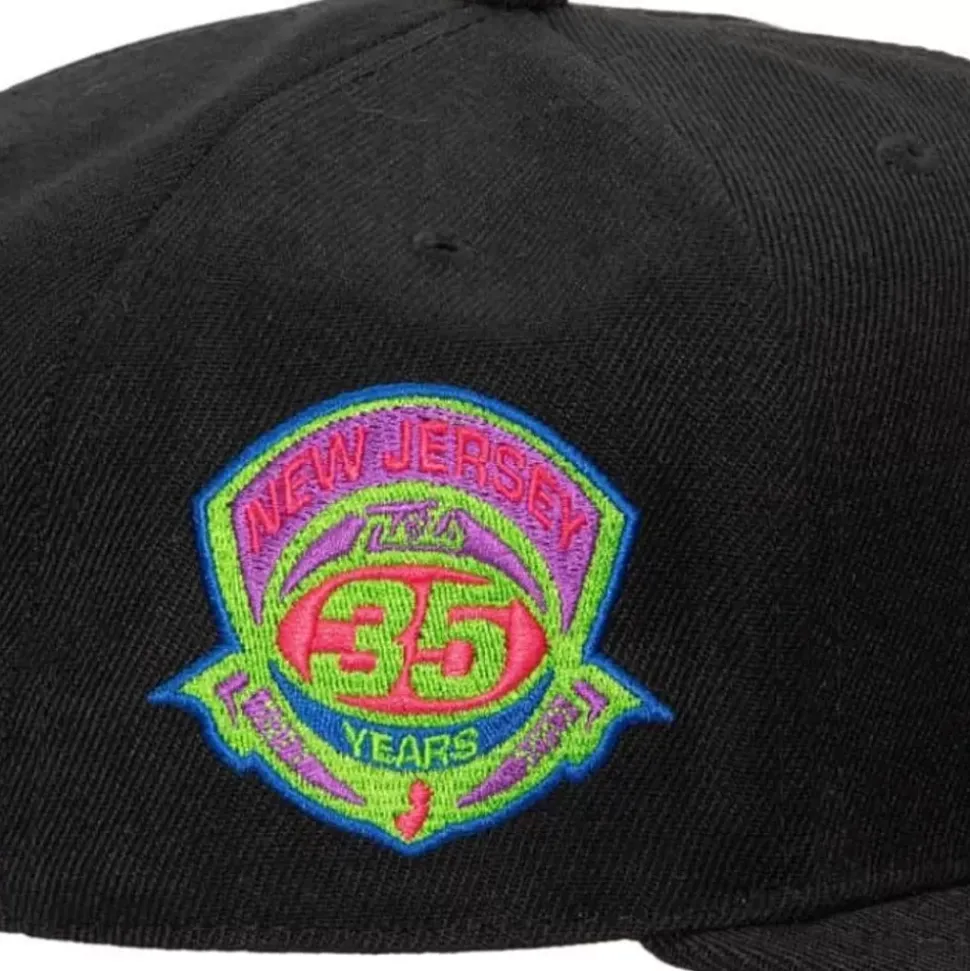 Color Bomb Fitted Hwc New Jersey Nets