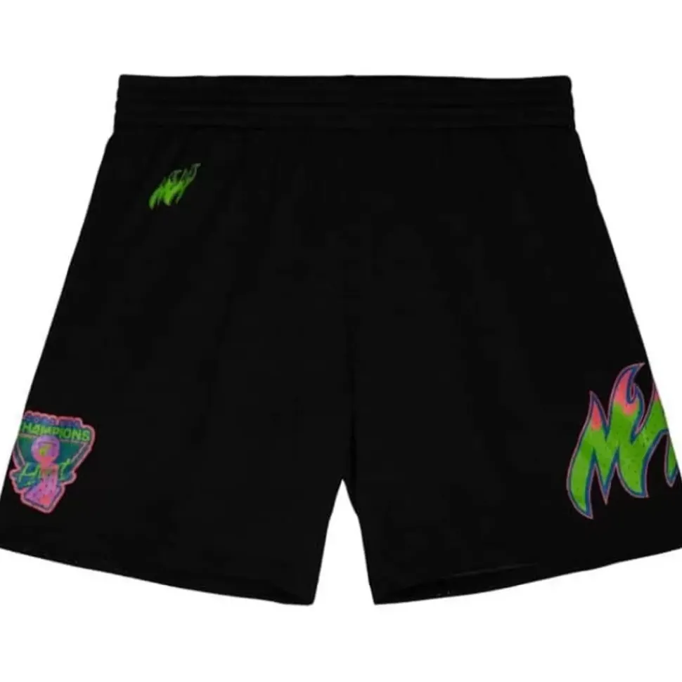 Color Bomb Shorts Miami Heat