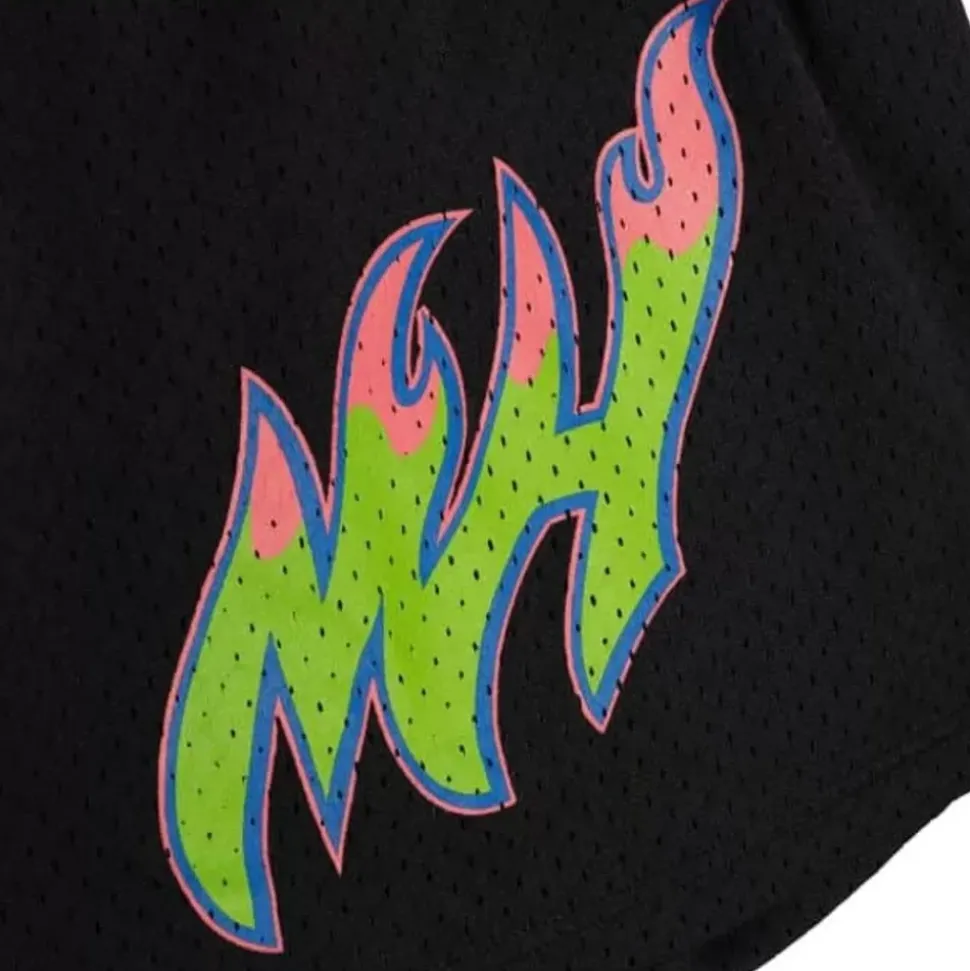 Color Bomb Shorts Miami Heat