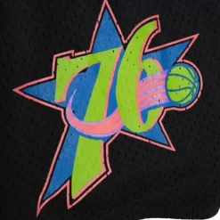 Color Bomb Shorts Philadelphia 76Ers