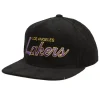 Cord Script Snapback Hwc Los Angeles Lakers