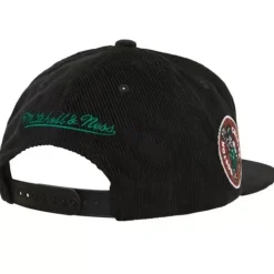 Cord Script Snapback Hwc Boston Celtics