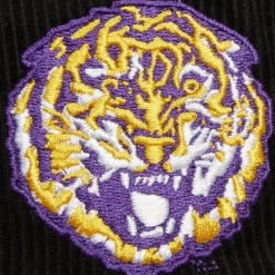Cord Script Snapback Louisiana State University