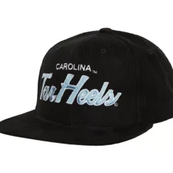 Cord Script Snapback University Of North Carolina