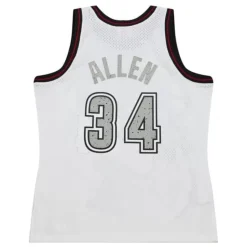 Cracked Cement Swingman Ray Allen Milwaukee Bucks 2000-01 Jersey