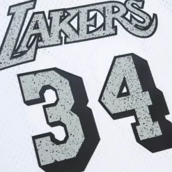 Cracked Cement Swingman Shaquille O'Neal Los Angeles Lakers 1996-97 Jersey
