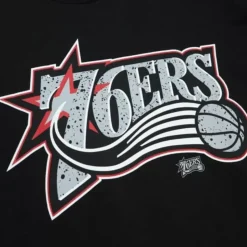 Cracked Cement Tee Philadelphia 76Ers