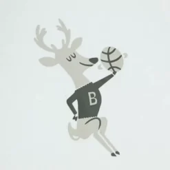 Cream Hoodie Milwaukee Bucks